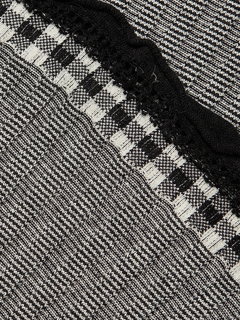 Fine Striped Silk-Linen Maxi Dress