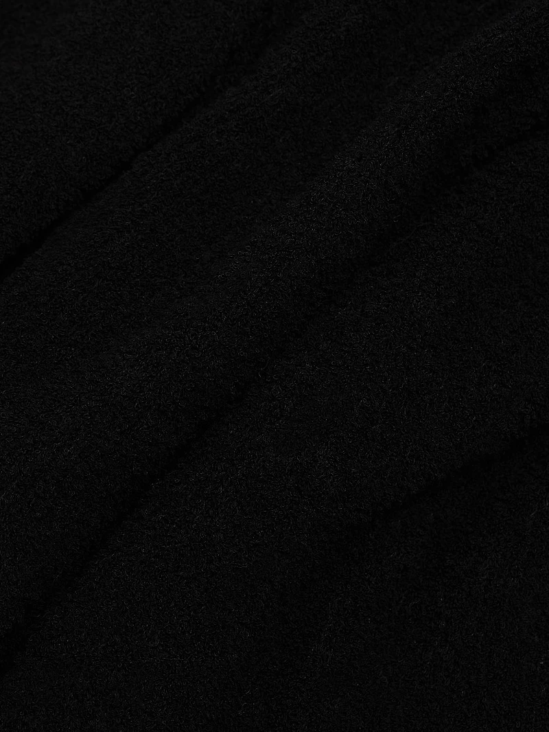 Bouclé-Knit Flared Pants