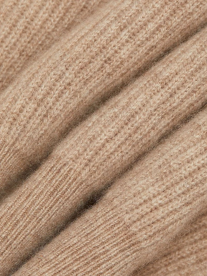 Rib-Knit Cashmere Vest