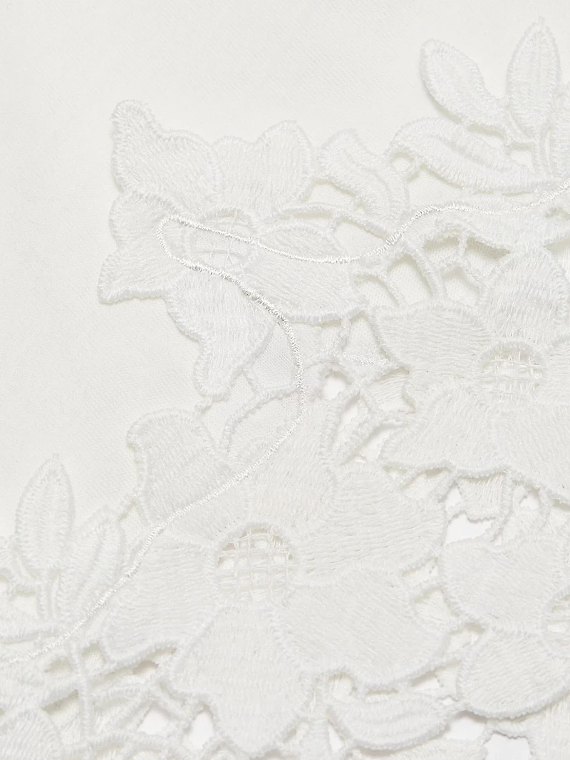 Keanu Lace-Trim T-Shirt