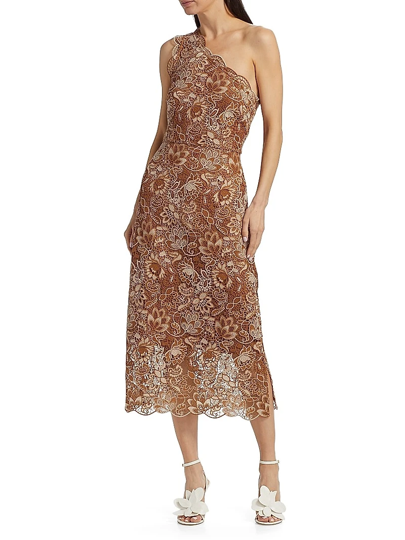Sintra Crochet Midi-Dress