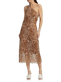 Sintra Crochet Midi-Dress