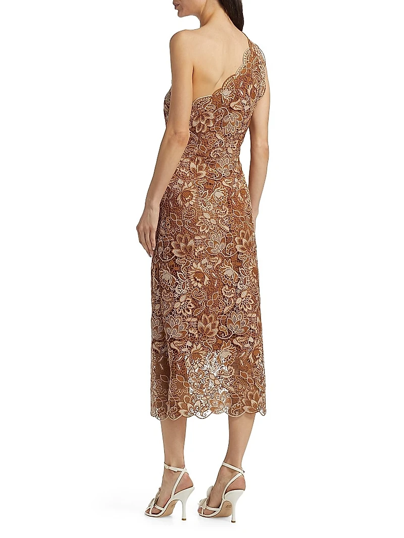 Sintra Crochet Midi-Dress