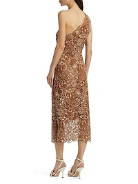 Sintra Crochet Midi-Dress