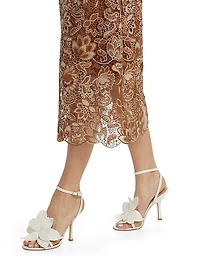 Sintra Crochet Midi-Dress