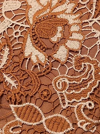 Sintra Crochet Midi-Dress