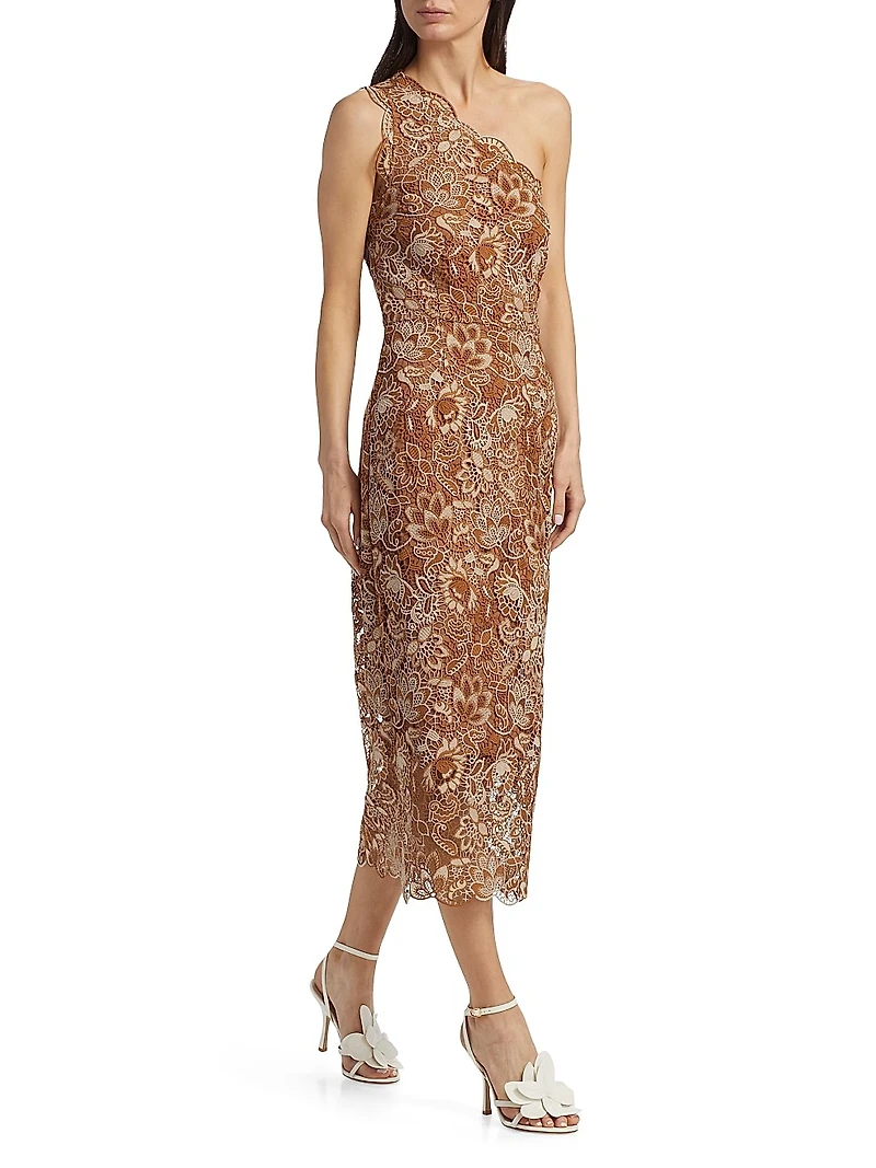 Sintra Crochet Midi-Dress