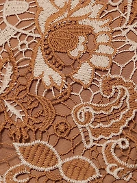 Madeira Crochet Minidress