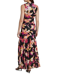 Cosmos Floral Stretch Gown