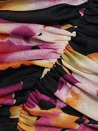 Cosmos Floral Stretch Gown