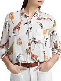 Charli Jungle Animals Shirt