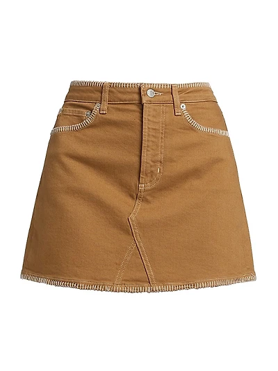 Laurel Twill Miniskirt