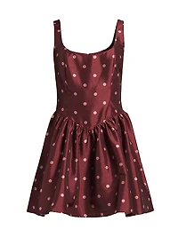 Soleil Polka Dot Minidress