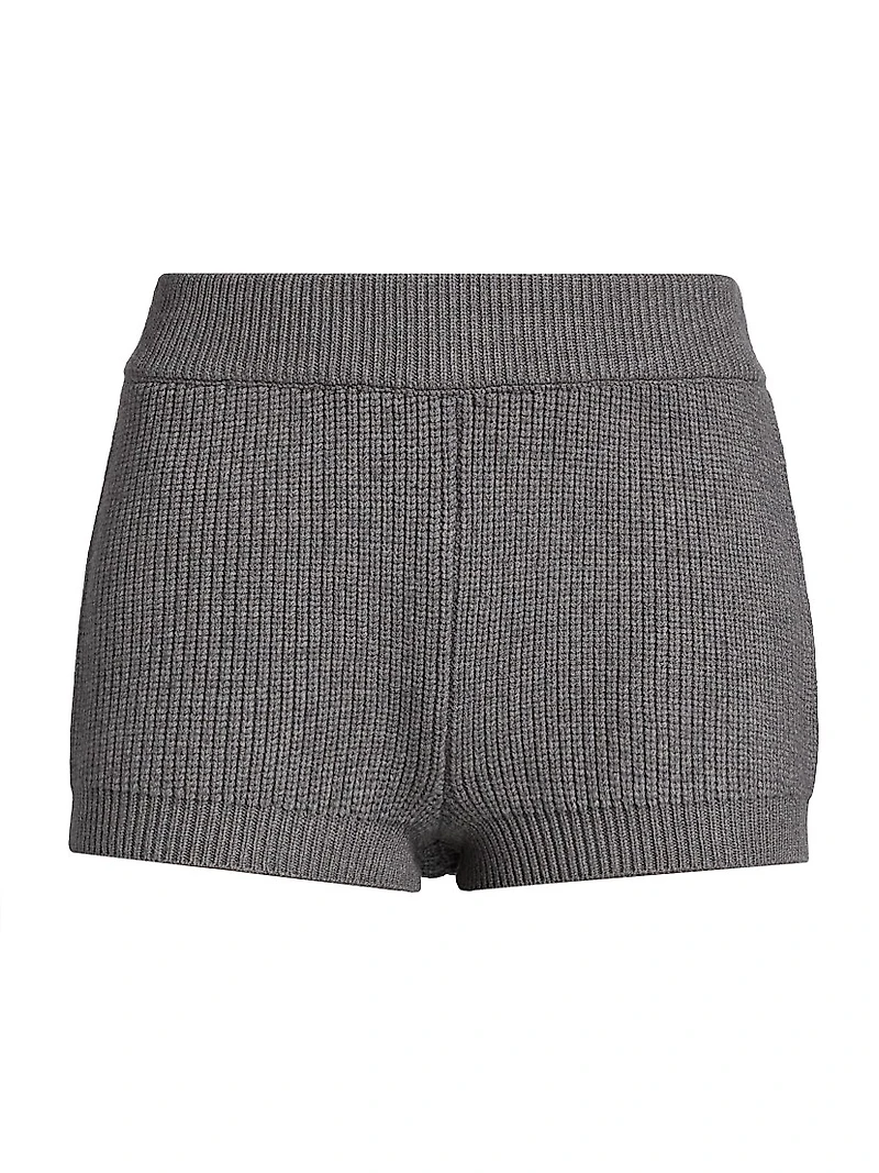 Neoma Rib-Knit Shorts