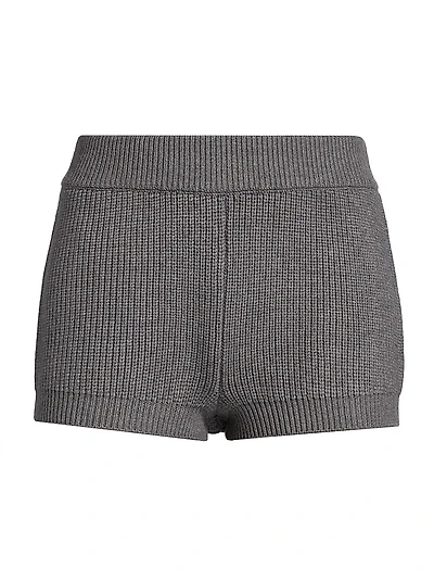 Neoma Rib-Knit Shorts