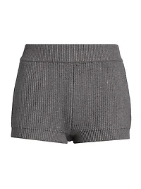 Neoma Rib-Knit Shorts