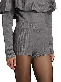 Neoma Rib-Knit Shorts