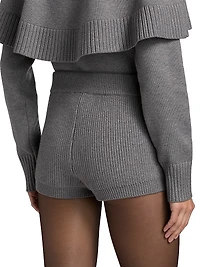 Neoma Rib-Knit Shorts
