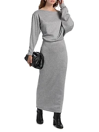 Matthieu Jersey Knit Maxi Dress