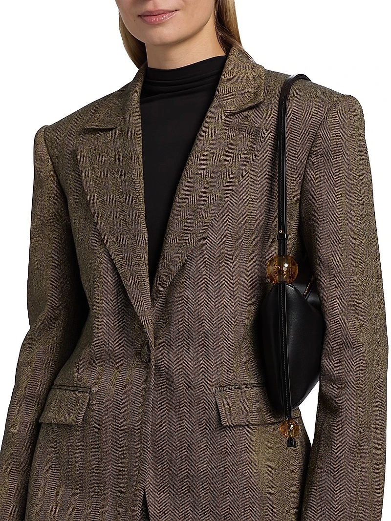 Birch Herringbone Blazer