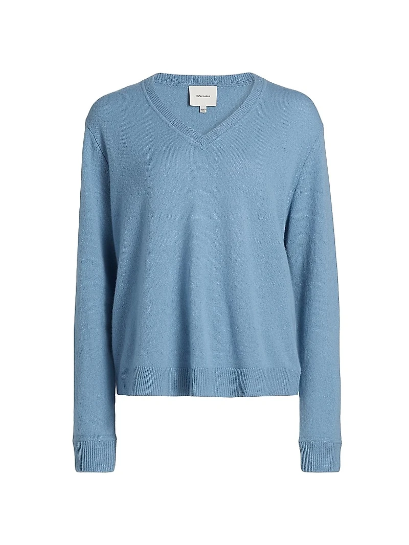 Remi Cashmere V-Neck Sweater