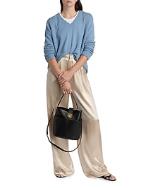 Remi Cashmere V-Neck Sweater