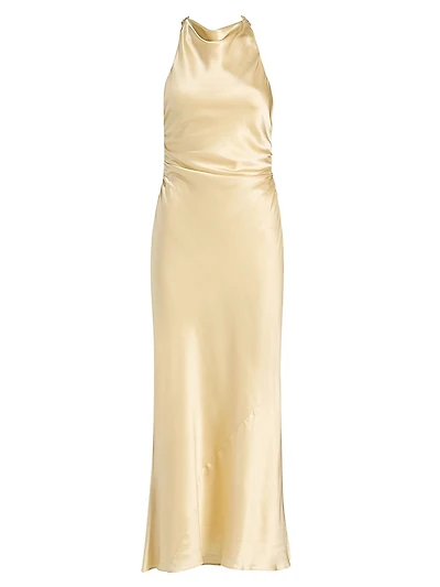 Casette Silk Dress