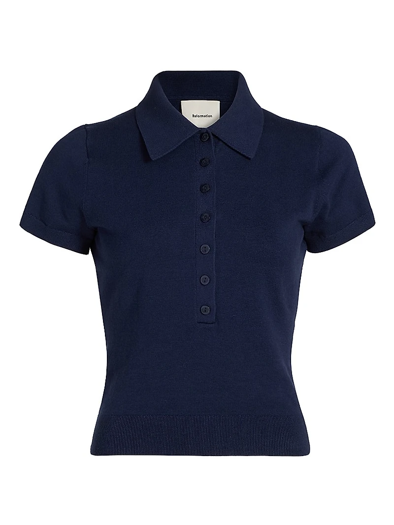 Bentley Cotton Polo Sweater