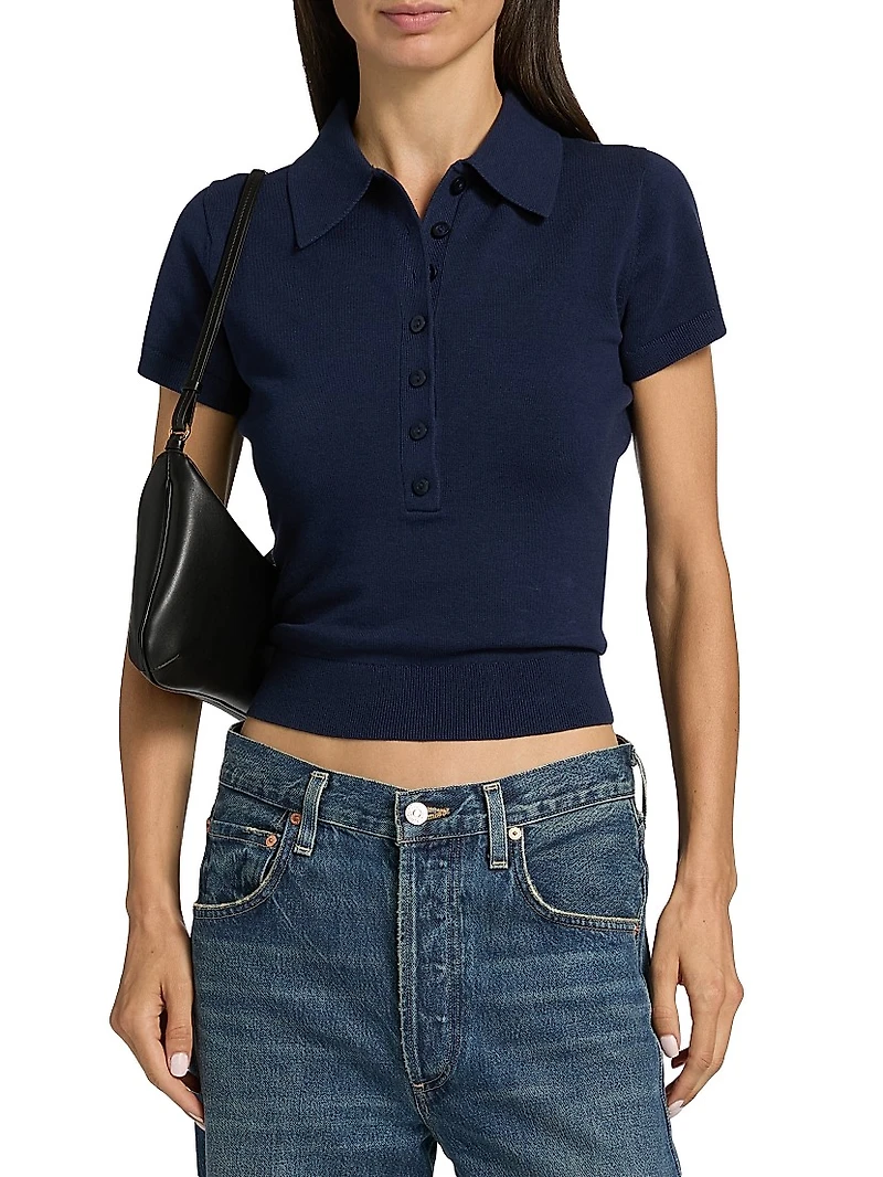 Bentley Cotton Polo Sweater