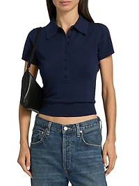 Bentley Cotton Polo Sweater