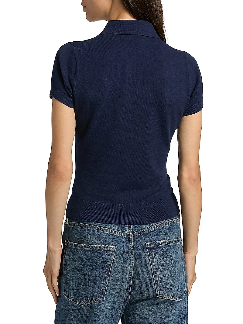 Bentley Cotton Polo Sweater