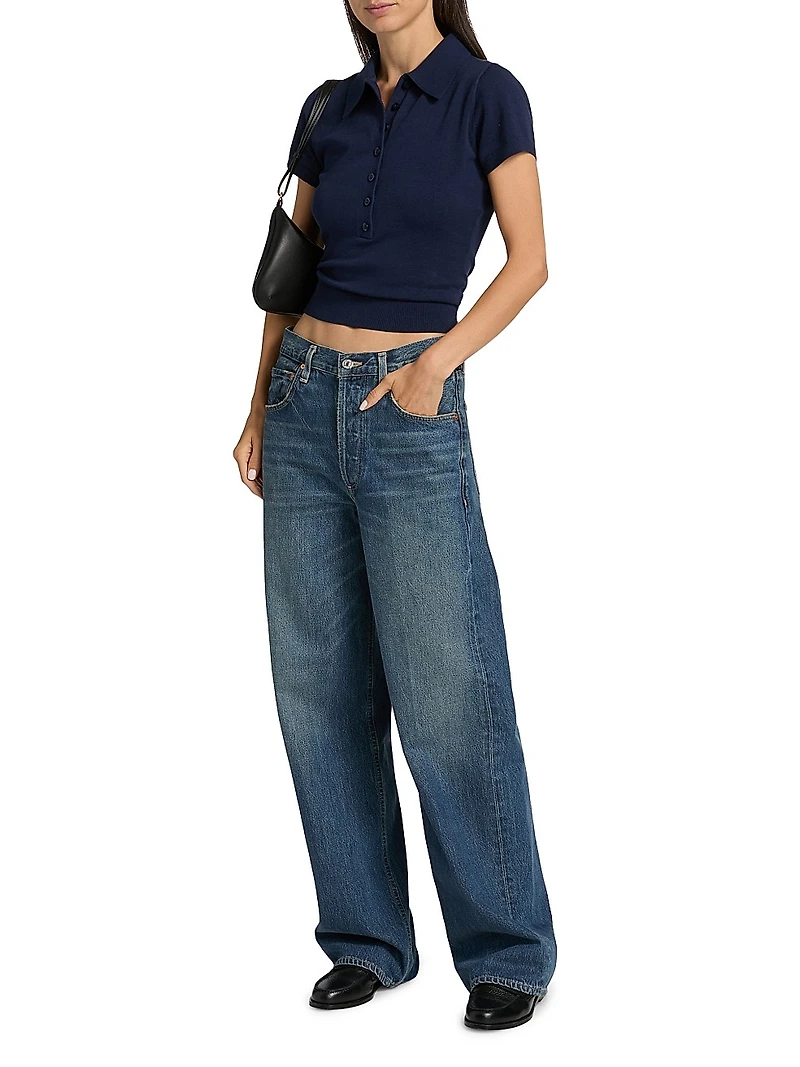 Bentley Cotton Polo Sweater