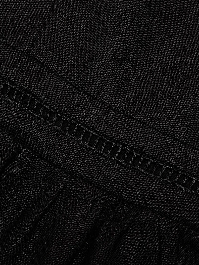 Everett Linen Sleeveless Minidress