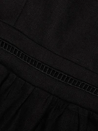 Everett Linen Sleeveless Minidress