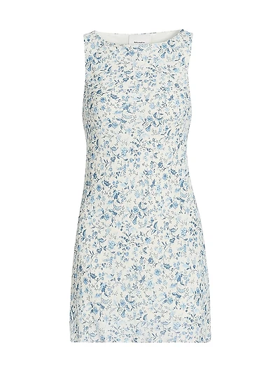 Dale Floral A-Line Minidress