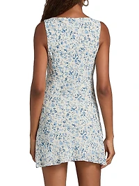 Dale Floral A-Line Minidress