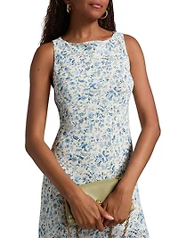 Dale Floral A-Line Minidress
