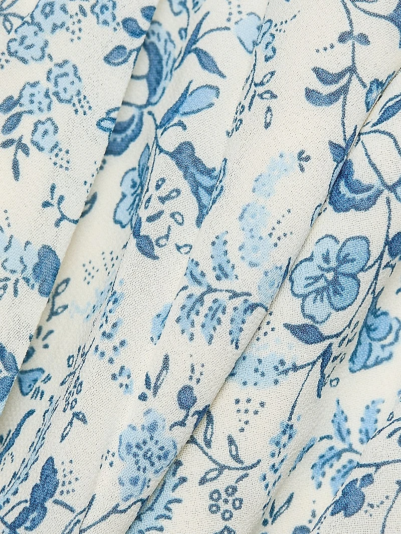 Dale Floral A-Line Minidress