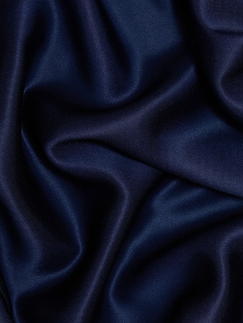 Corey Satin Midi-Dress