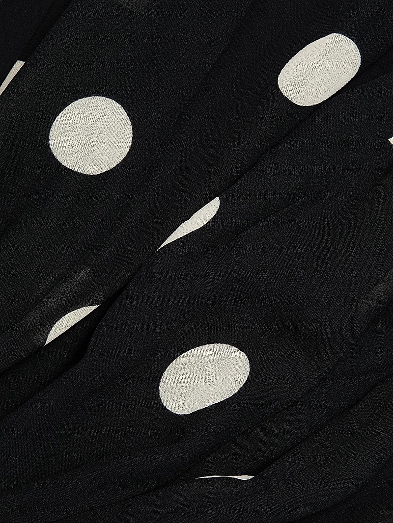 Zani Polka Dot Maxi Dress