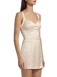 Linda Satin Dress