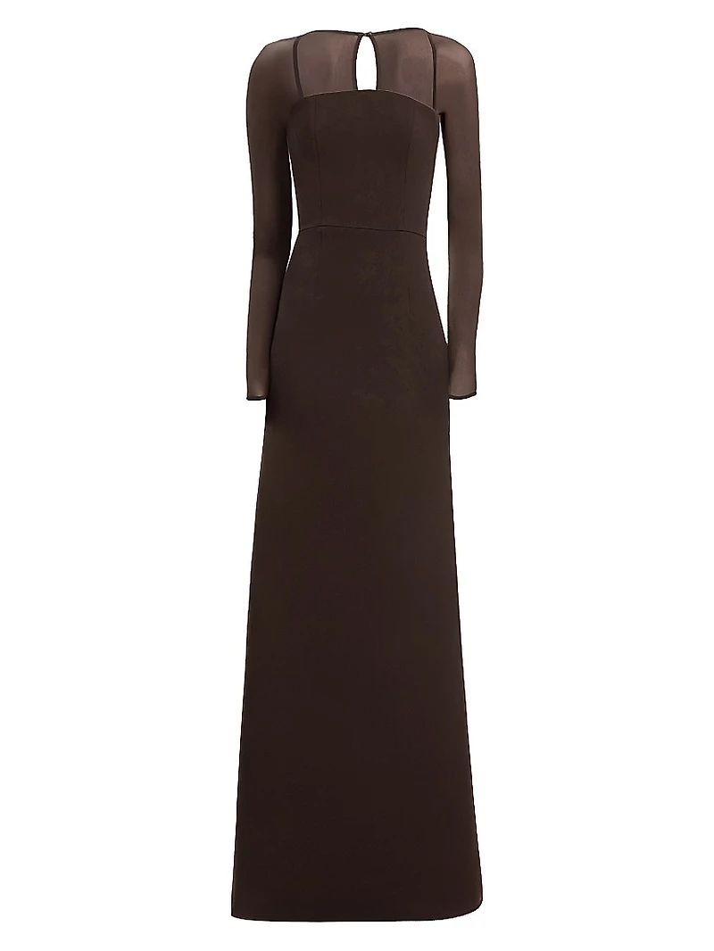 Maxwell Long-Sleeve Gown