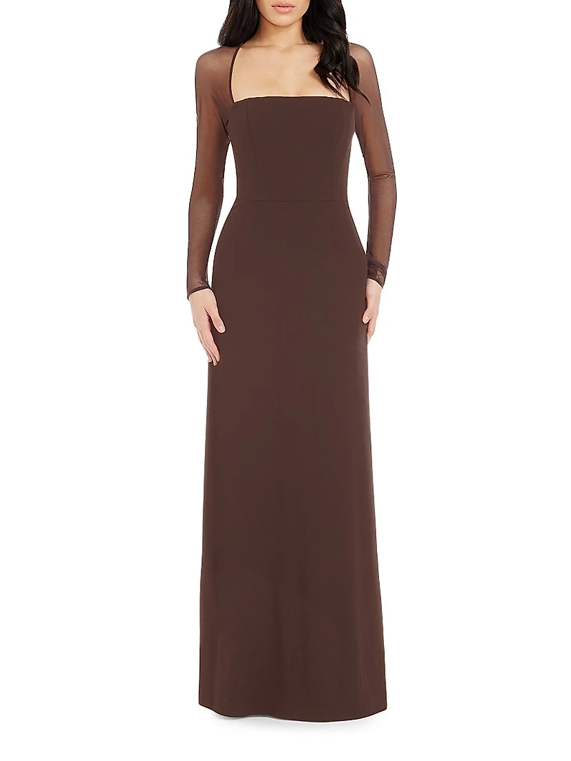 Maxwell Long-Sleeve Gown