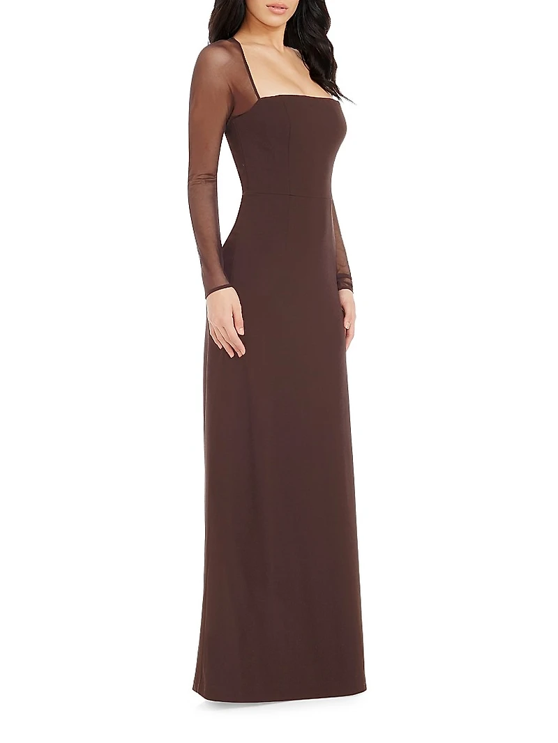 Maxwell Long-Sleeve Gown