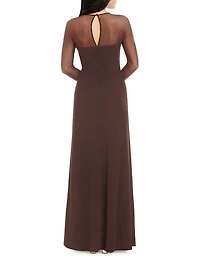 Maxwell Long-Sleeve Gown