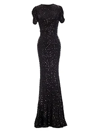 Kenzie Sequin Mermaid Gown