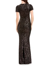 Kenzie Sequin Mermaid Gown
