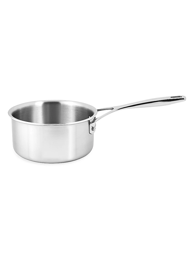 Essential 5-Ply Stainless Steel Saucepan with Lid