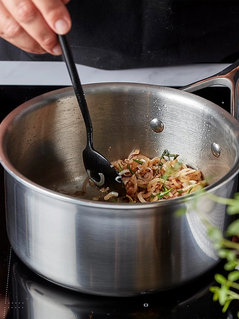 Essential 5-Ply Stainless Steel Saucepan with Lid