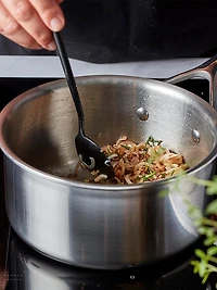 Essential 5-Ply Stainless Steel Saucepan with Lid